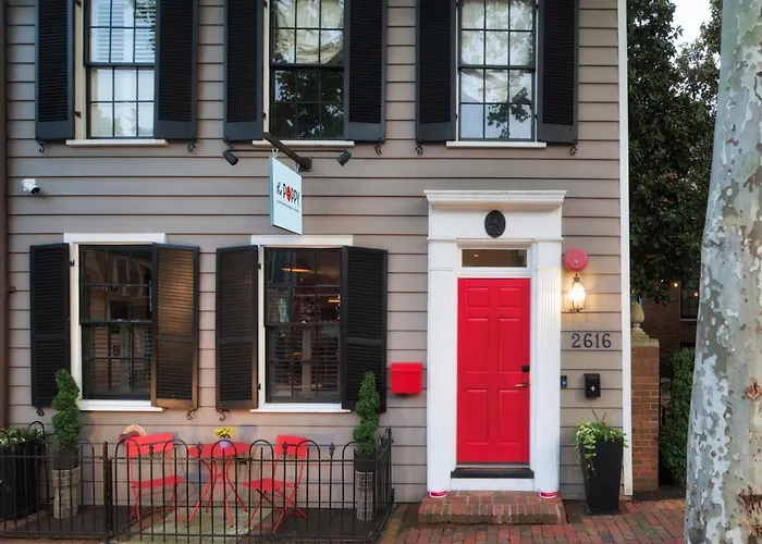 The Poppy Georgetown Guesthouse And Gardens Washington